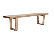 BELLINI LONG BENCH 190X40X46CM-ELM NATURE