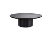 WILLOW RND COFFEE TABLE 90DIA X 35CM-BLACK