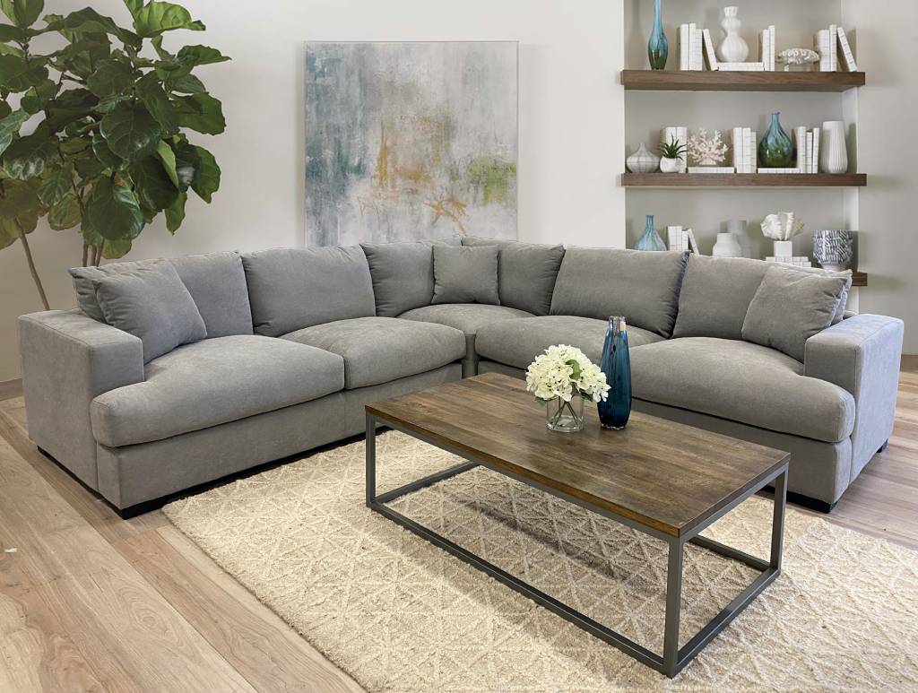 KENSLEY 2.5 Seater Corner Modular Lounge